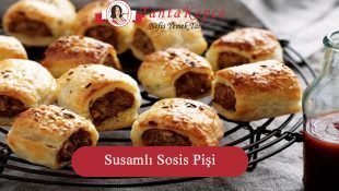 Susamlı Sosisli Pişi