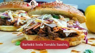 Barbekü Soslu Tavuklu Sandviç