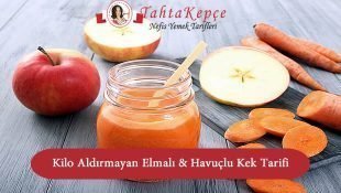 Kilo Aldırmayan Elmalı Havuçlu Diyet Kek