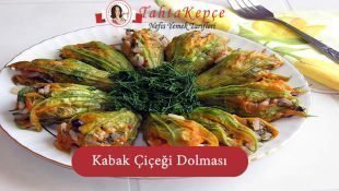 Zeytinyağlı Kabak Çiçeği Dolması