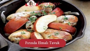 Fırında Elmalı Tavuk