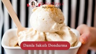 Damla Sakızlı Kolay Dondurma