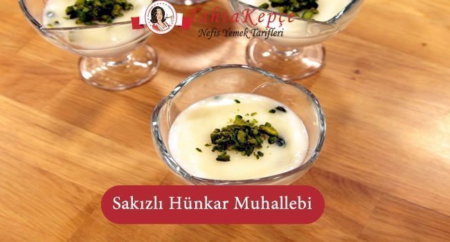 Sakızlı hünkar muhallebi tarifi Sakızlı hünkar muhallebi tarifi