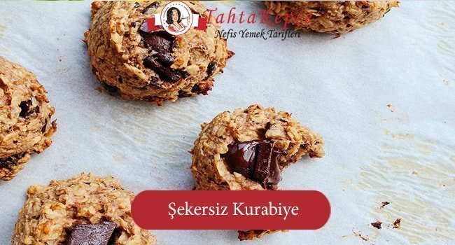 4 malzeme ile Sürpriz Hazırlayabilirsiniz: Şekersiz Kurabiye