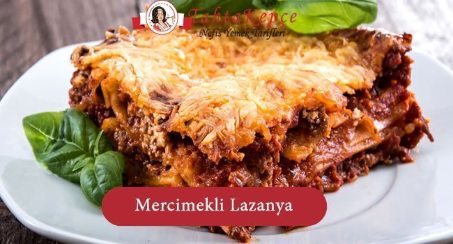 mercimekli lazanya