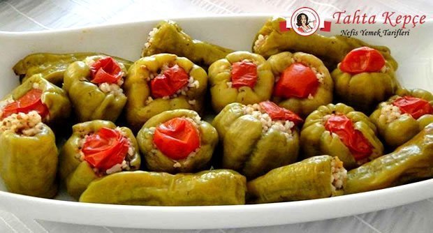 zeytinyağlı biber dolma